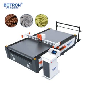 Top Selling CNC Oscillating Knife Cutting Machine for Leather Fabric Carpet Sofa Chair Curtains-for Cloth Cutting