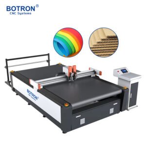 Automatic CNC Corrugated Cardboard Paper Cutter Machine Flatbed Carton Box Cutting Equipment