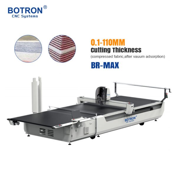 Digital CNC Fabric Cutting Machines for Textile Multi-Layer Cotton ...