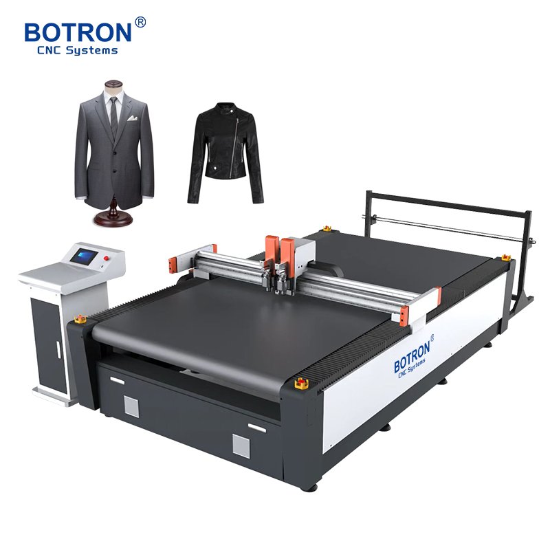 CNC Industrial Cloth Pattern Cutter Automatic Fabric Cutting Machine for Garment Textile