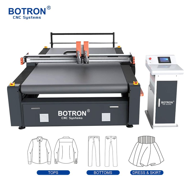 Auto Industrial Fabric Cutter Automatic Cloth Cutting Machine for Textile & Apparel Industries - Image 3
