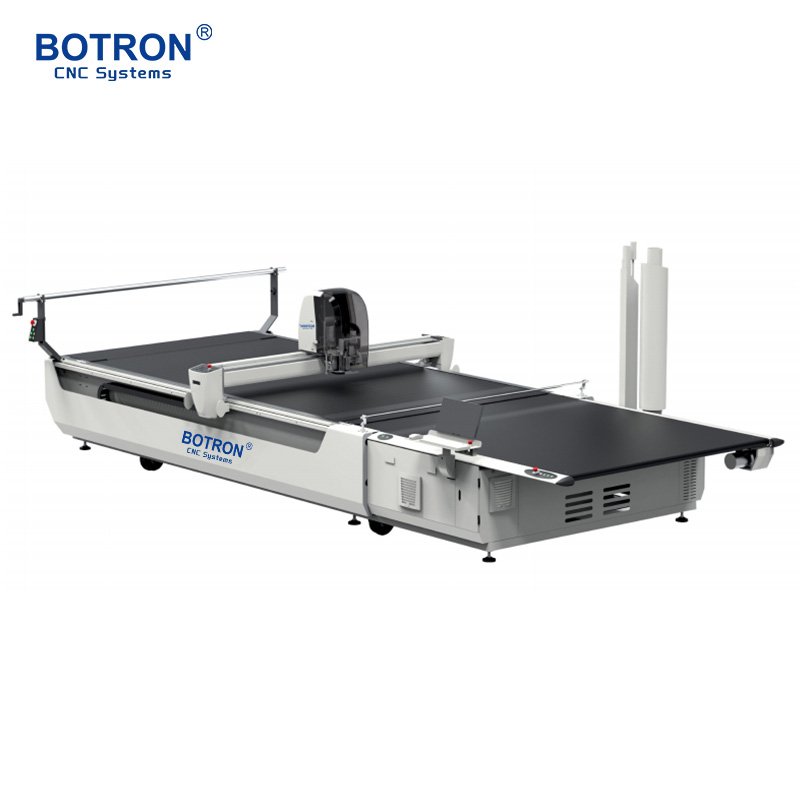 Digital CNC Fabric Cutting Machines for Textile Multi-Layer Cotton Cloth Cutter