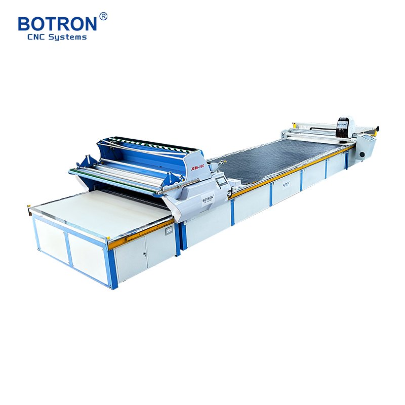 Automatic Two-in-One Fabric Spreading and Cutting Machine